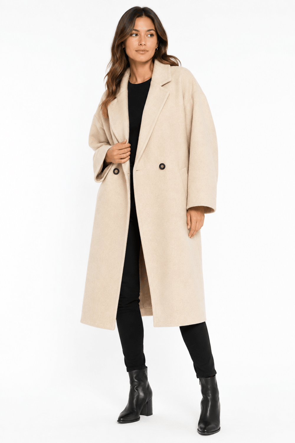 Maeve Relaxed Wool-Blend Coat - 3