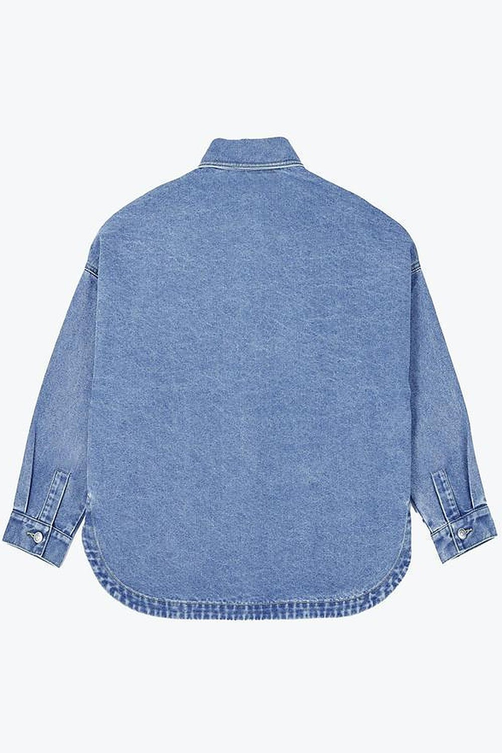 Margot Drop-Shoulder Denim Jacket - 4