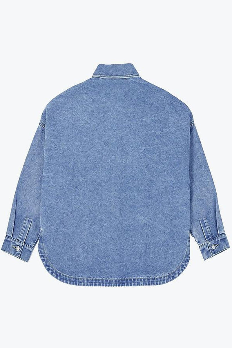 Margot Drop-Shoulder Denim Jacket
