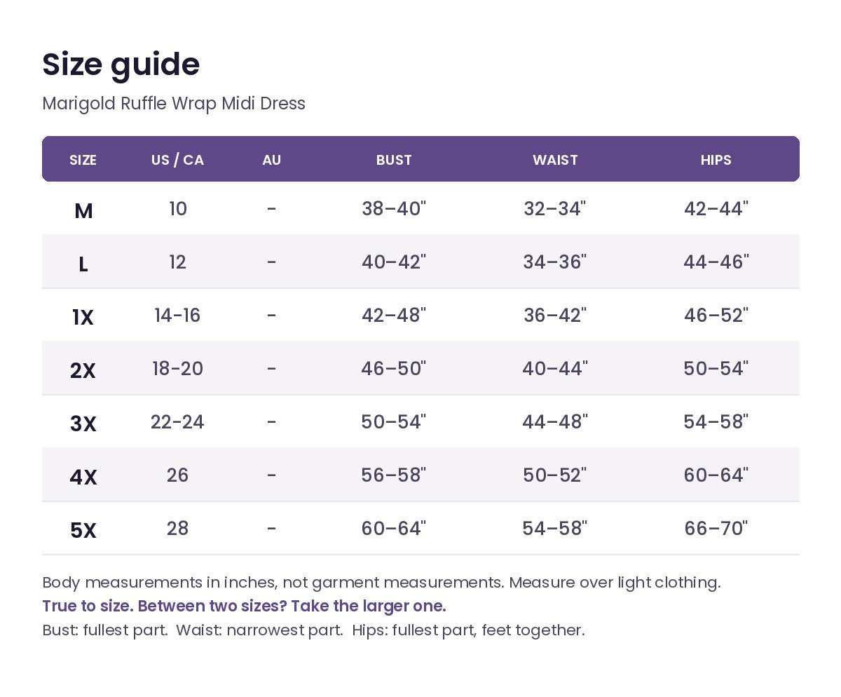 Size guide
