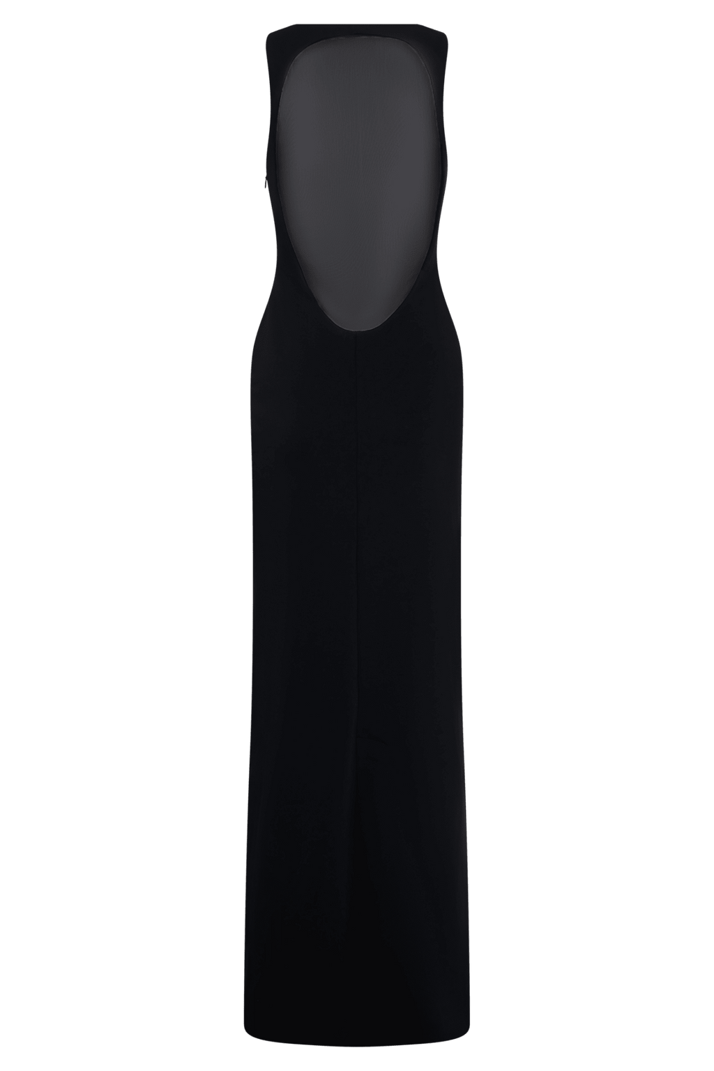 Marlon Crepe And Mesh Maxi Dress - 6