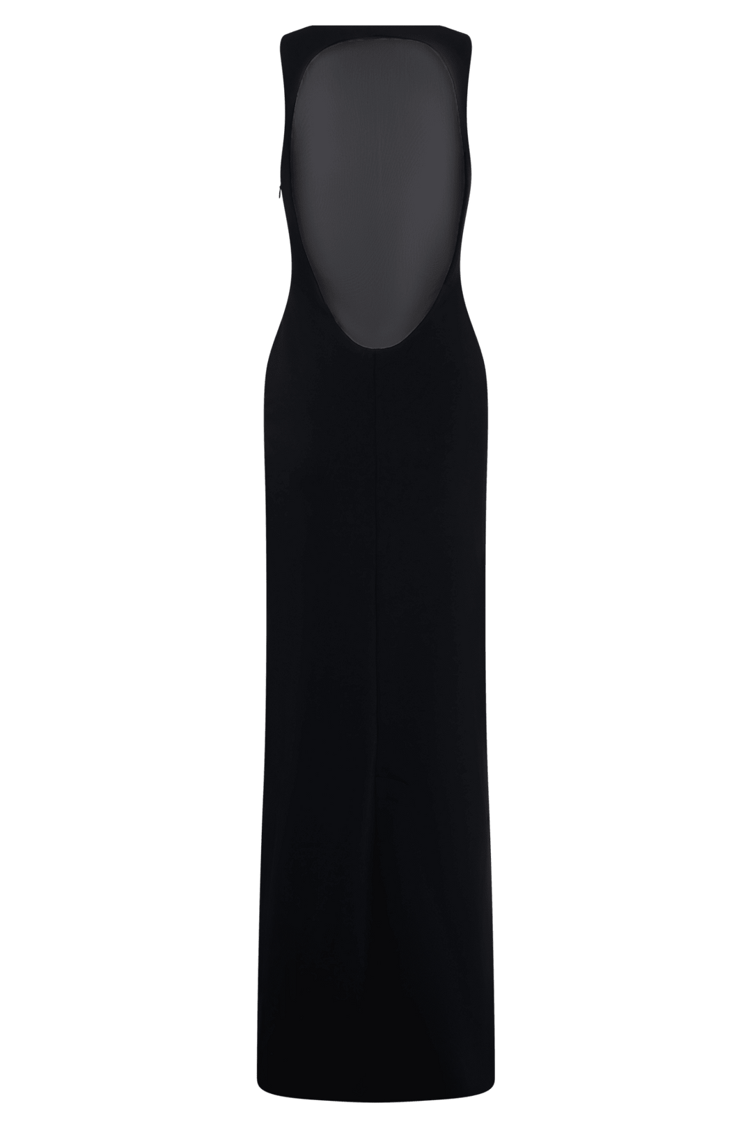 Marlon Crepe And Mesh Maxi Dress - 6