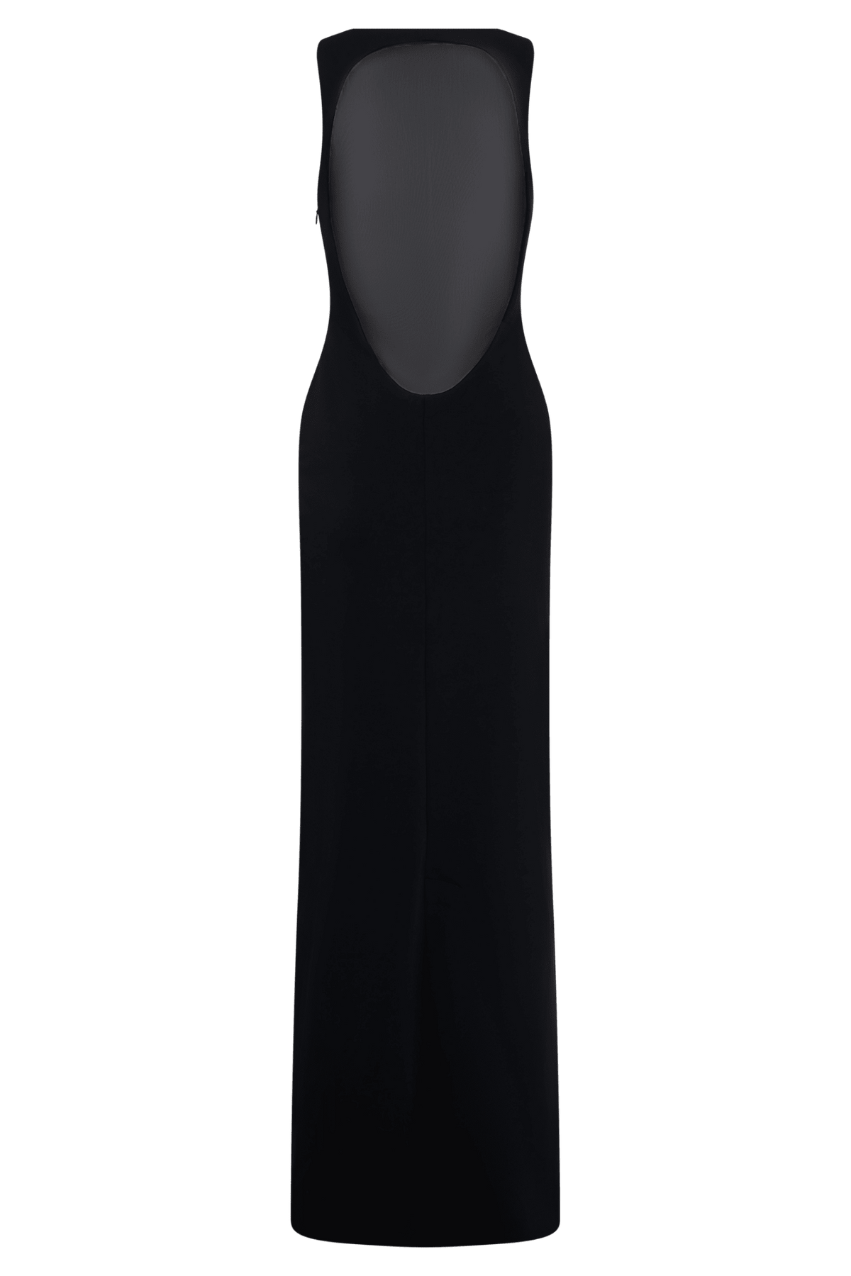 Marlon Crepe And Mesh Maxi Dress - 6