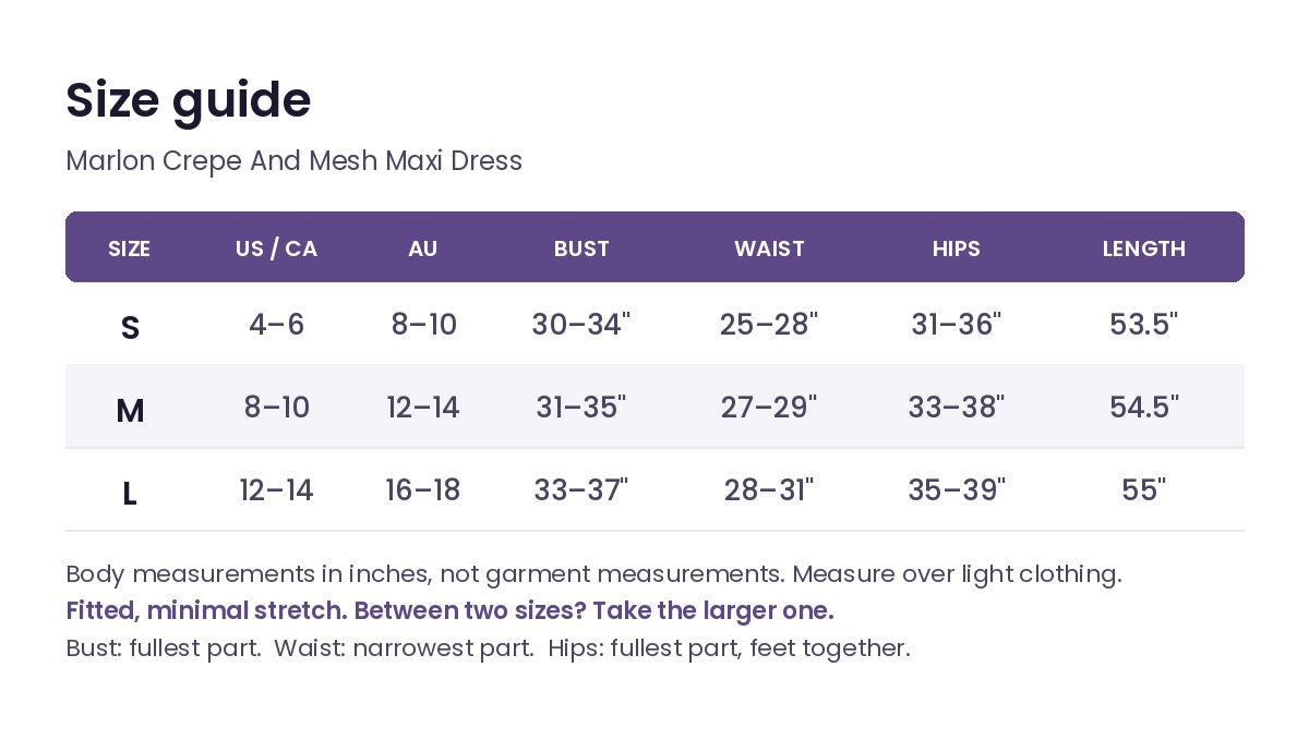 Size guide