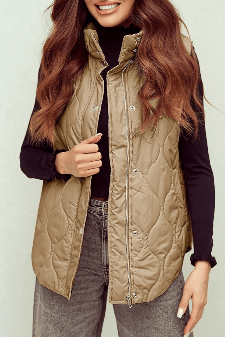 Mona Sleeveless Puffer Jacket - 1