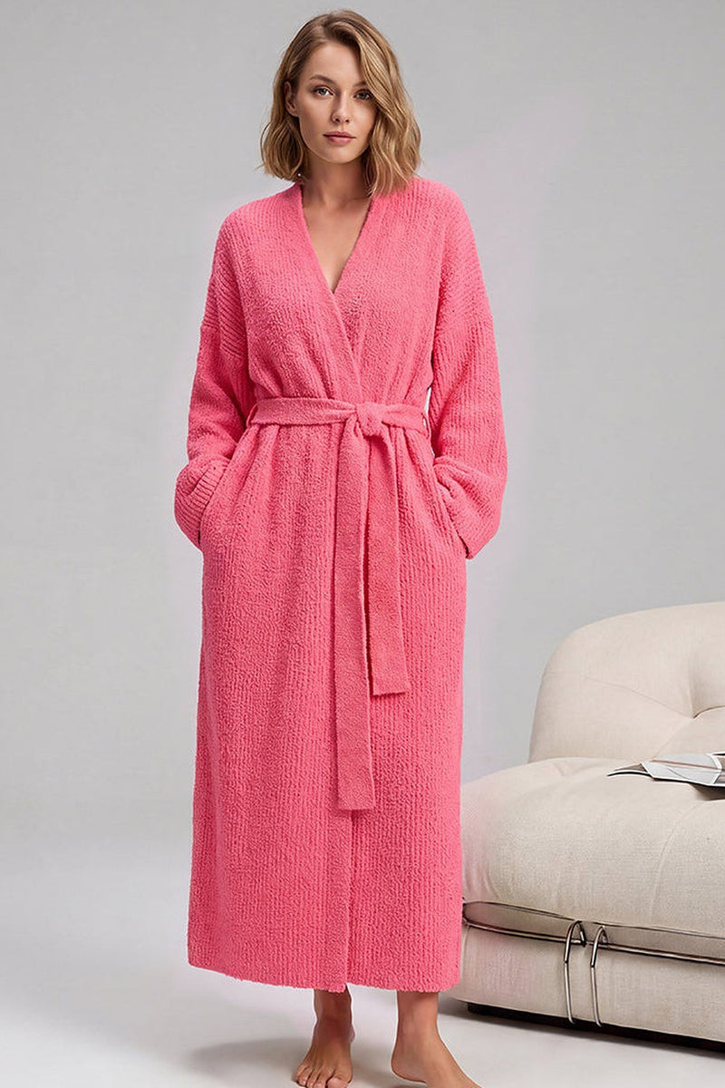 Noelle Cozy Plush Robe with Pockets