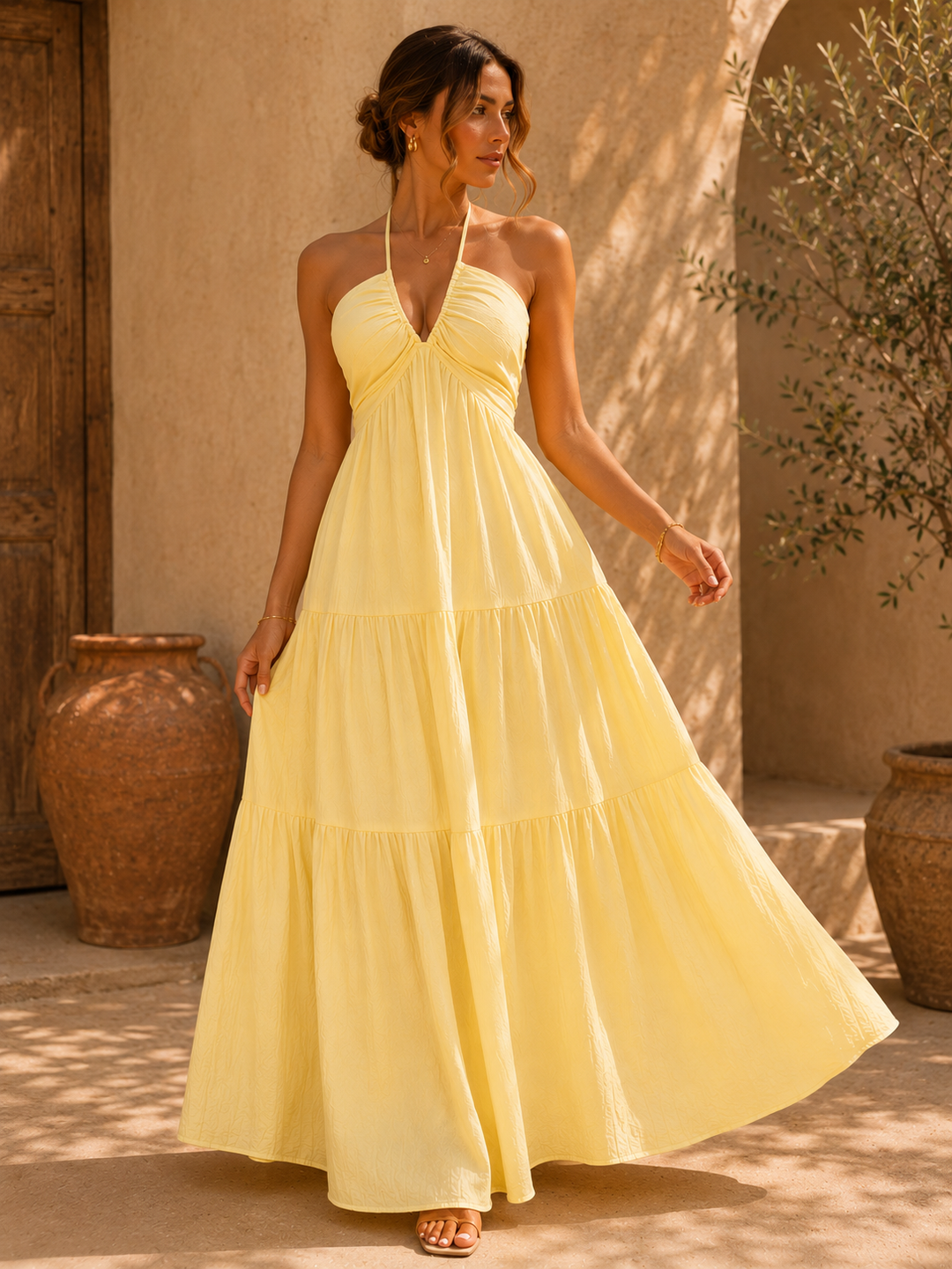 Sienna Tiered Maxi Dress
