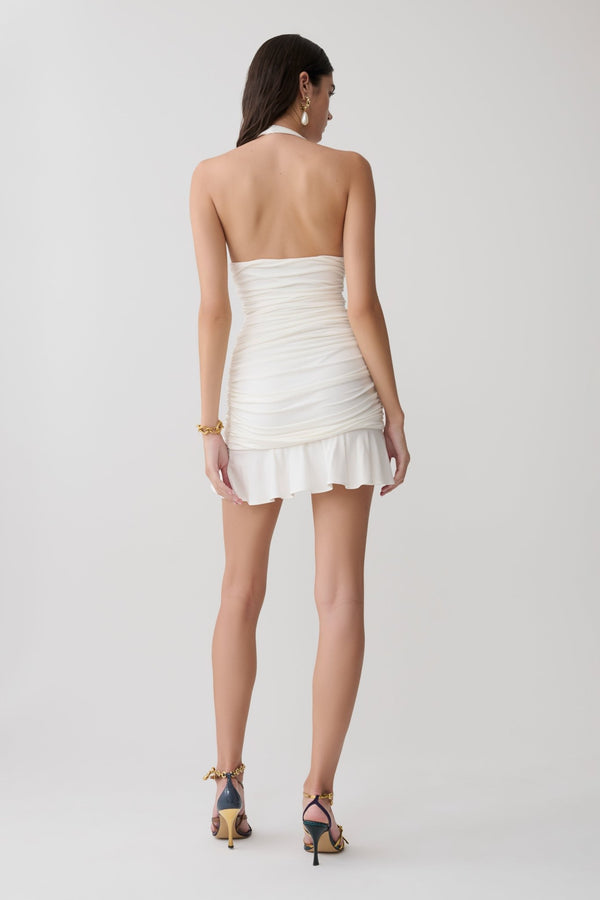 Peregrine Modal Halter Mini Dress - 5