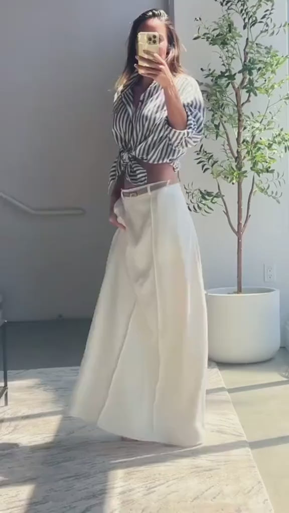 Esme H-Line Maxi Skirt - video 1