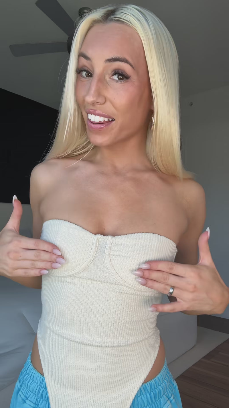 Ida Non-Slip Strapless Push-Up Bra – video 2