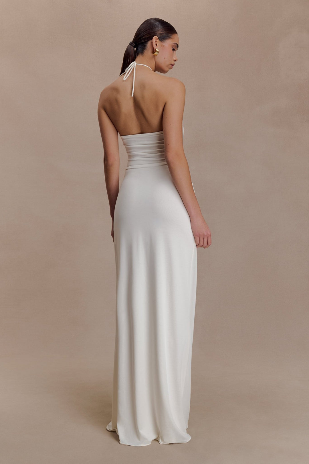 Quincy Halter Maxi Dress With Hardware - 3