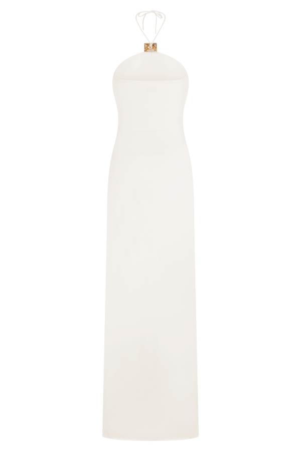 Quincy Halter Maxi Dress With Hardware - 5
