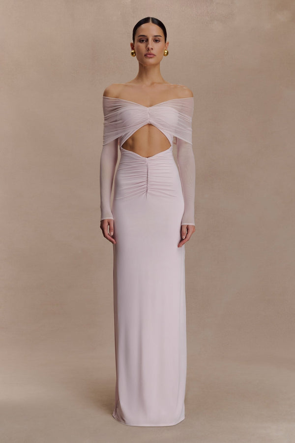 Rafaella Slinky And Mesh Maxi Dress - 1