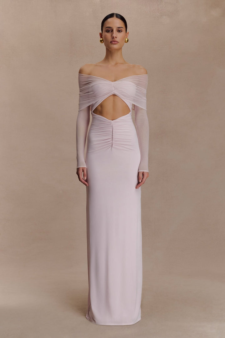 Rafaella Slinky And Mesh Maxi Dress - 1