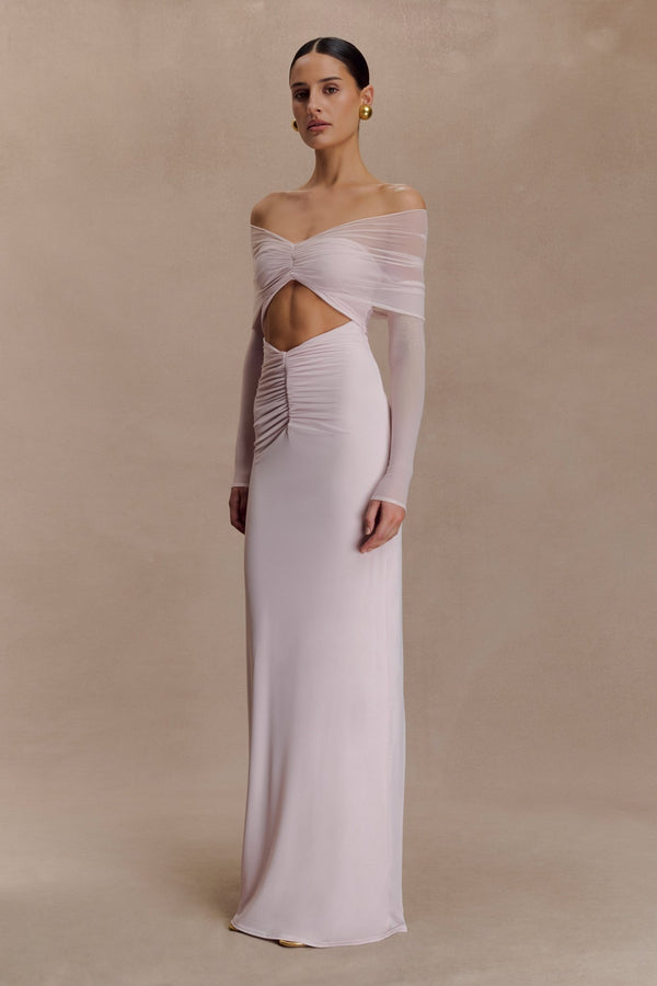 Rafaella Slinky And Mesh Maxi Dress - 2