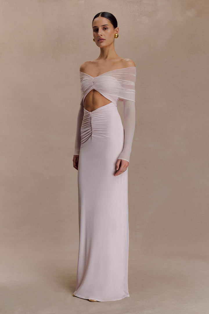 Rafaella Slinky And Mesh Maxi Dress - 2