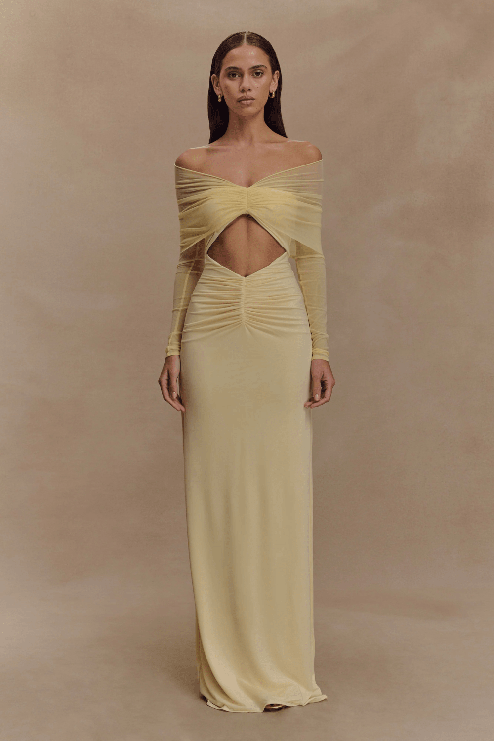 Rafaella Slinky And Mesh Maxi Dress - 5
