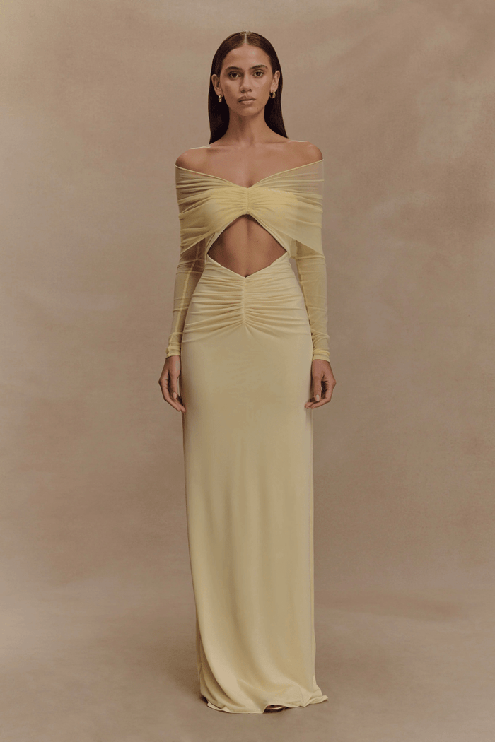 Rafaella Slinky And Mesh Maxi Dress - 5