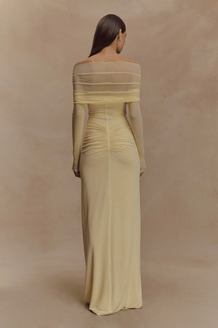 Rafaella Slinky And Mesh Maxi Dress - 8