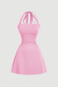 Rosalie Halter Mini Dress - 1