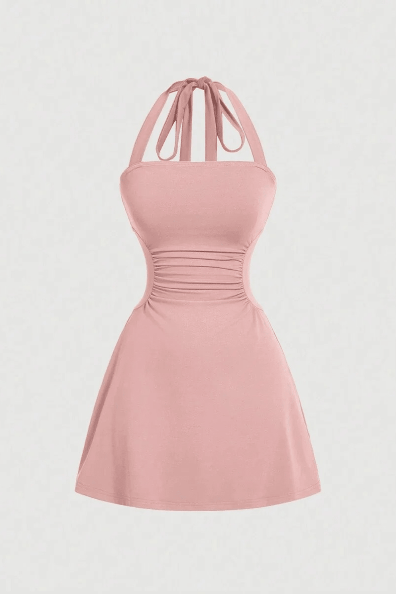 Rosalie Halter Mini Dress