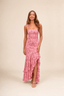 Rosalina Floral Ruffle Maxi Dress - 1