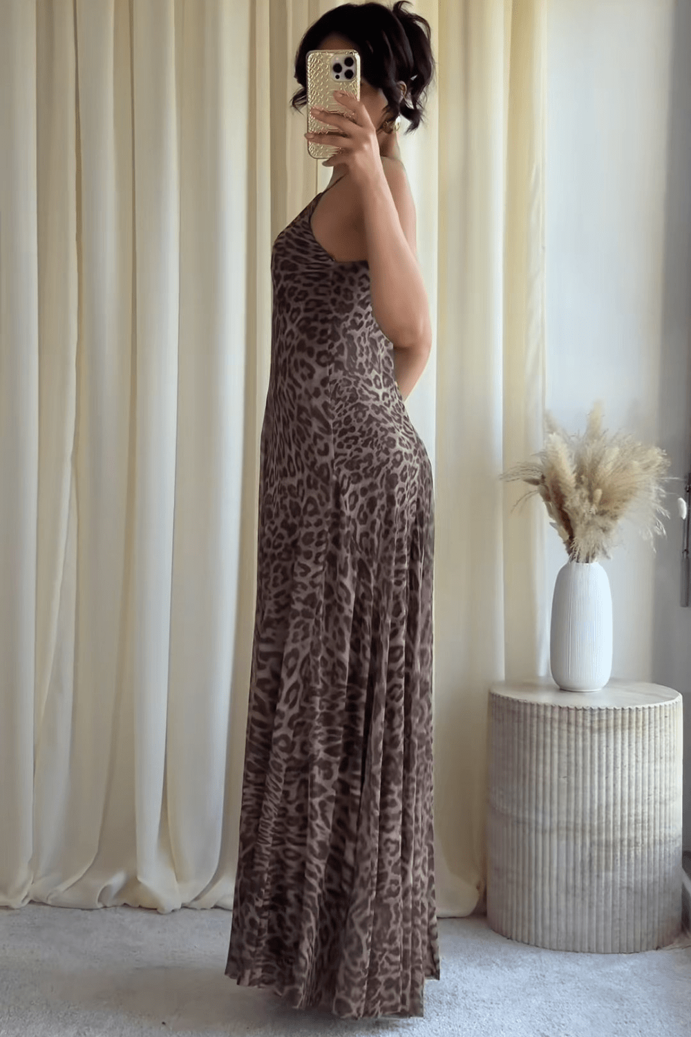Savana Leopard Maxi-Kleid - 2