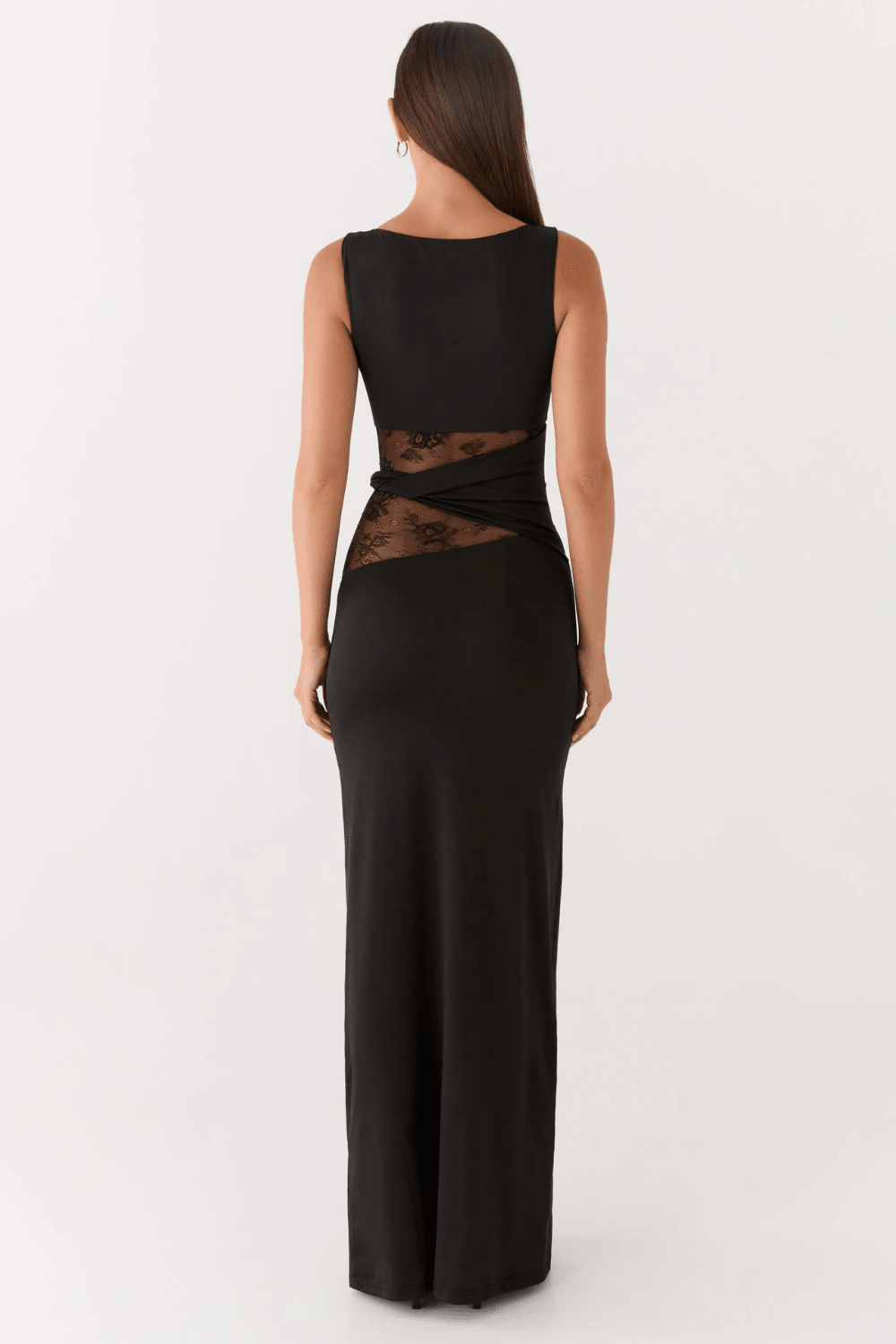 Serafina Lace-Waist Maxi Dress - 5