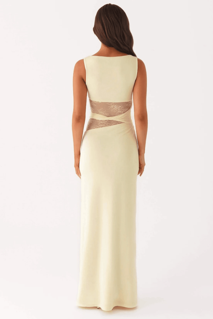 Serafina Lace-Waist Maxi Dress - 21
