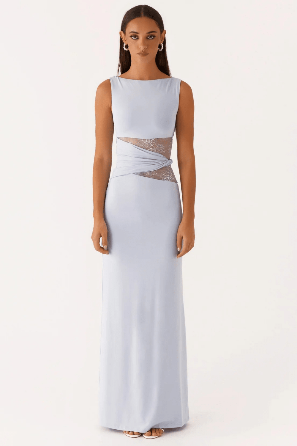 Serafina Lace-Waist Maxi Dress - 22