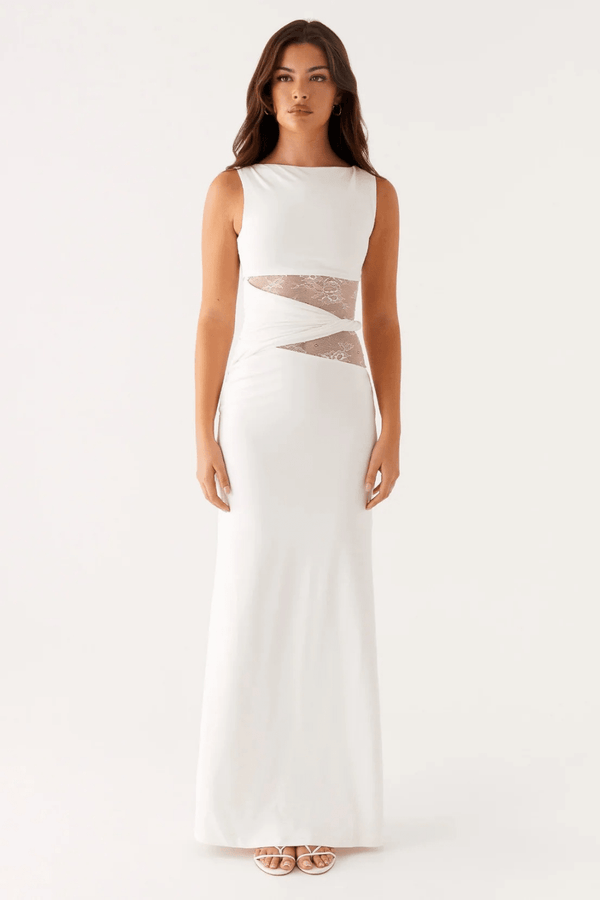 Serafina Lace-Waist Maxi Dress - 27