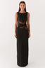 Serafina Lace-Waist Maxi Dress - 1