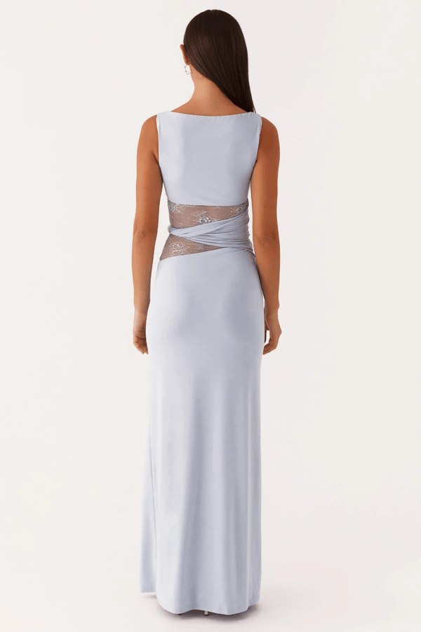Serafina Lace-Waist Maxi Dress - 26