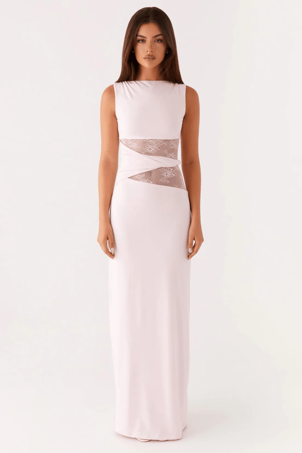 Serafina Lace-Waist Maxi Dress - 6