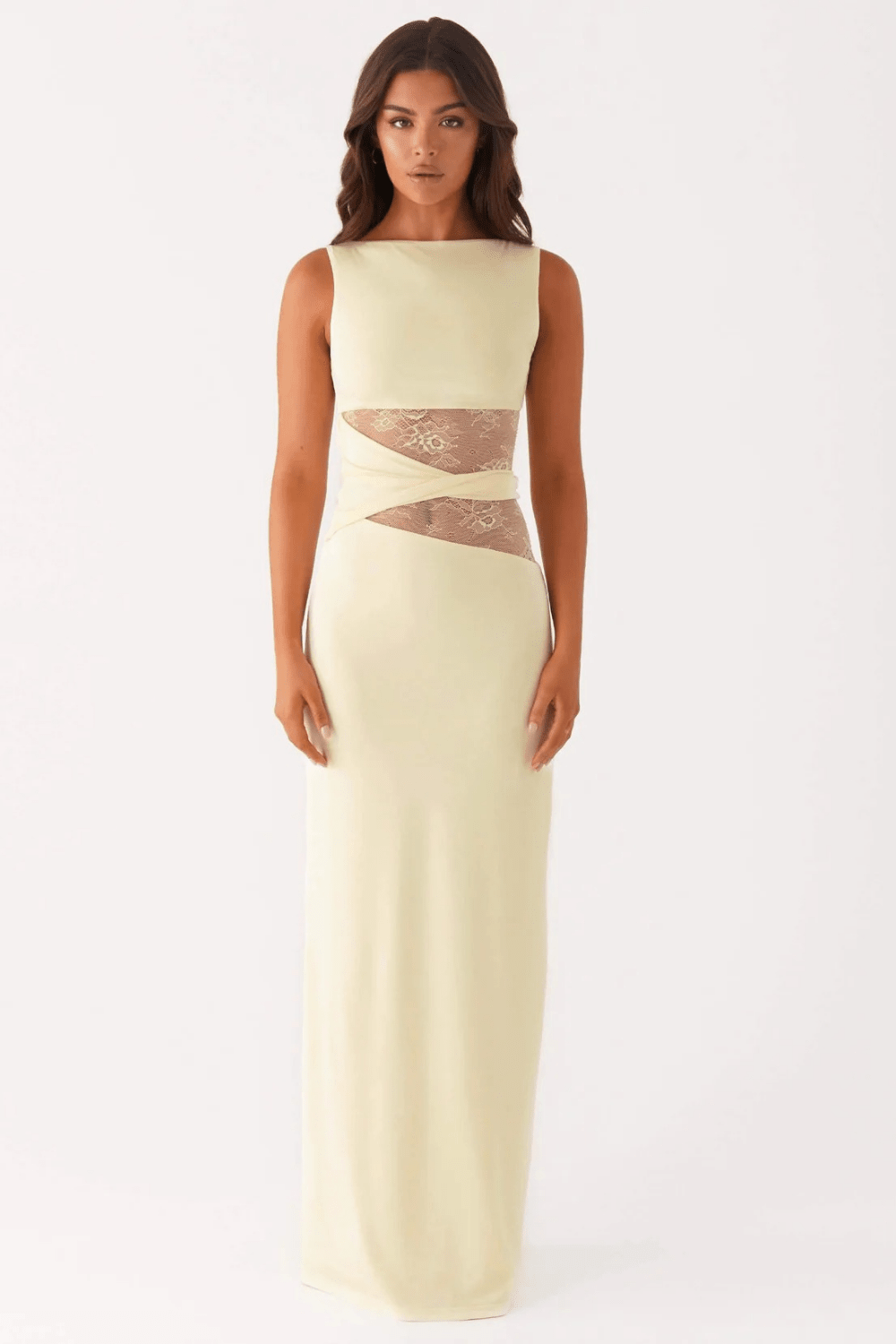 Serafina Lace-Waist Maxi Dress - 17