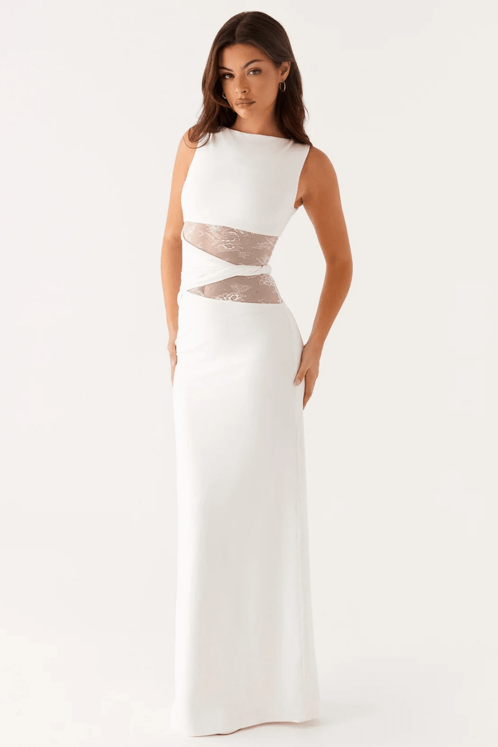 Serafina Lace-Waist Maxi Dress - 29