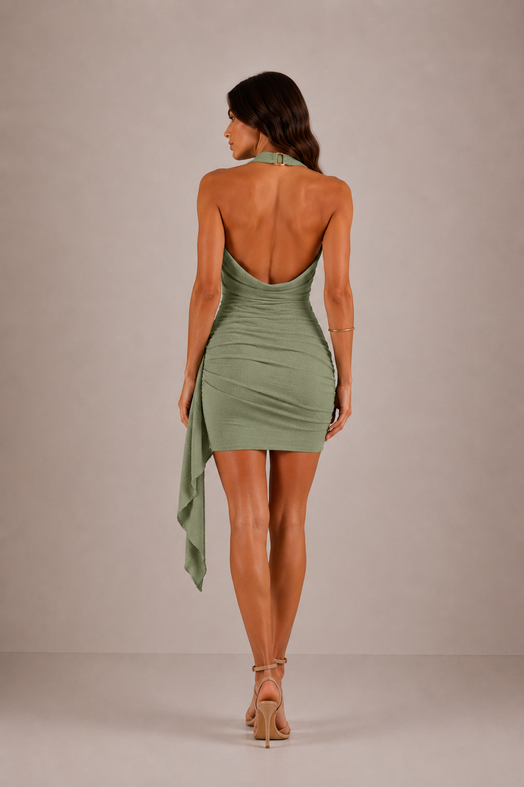 Serafina Draped Mini Dress