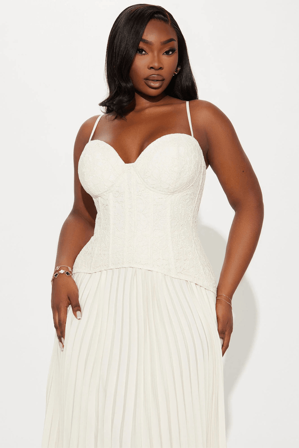 Séraphine Lace Corset Maxi Dress - 5