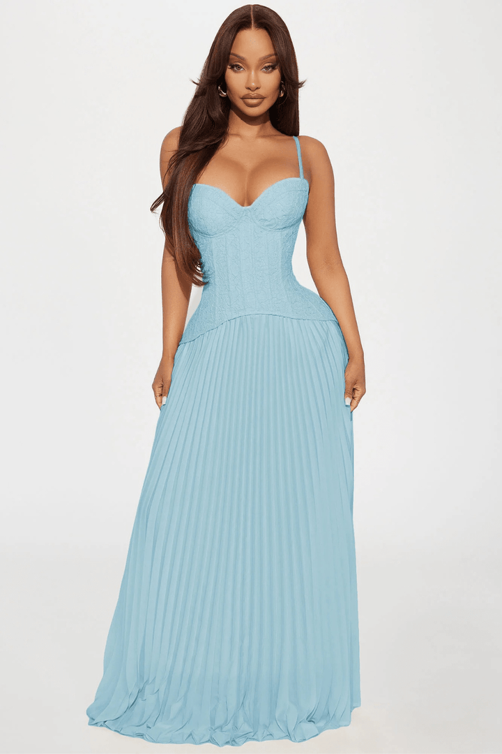 Séraphine Lace Corset Maxi Dress - 7