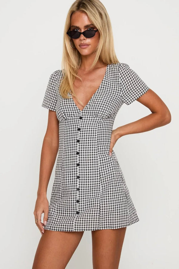 Simply Sweet Playsuit Mini Dress - 10