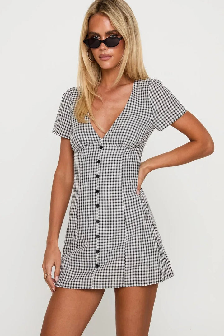Simply Sweet Playsuit Mini Dress - 10
