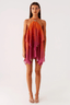 Solara Shell Halter Mini Dress - 1