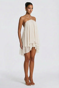 Solene Backless Mini Dress