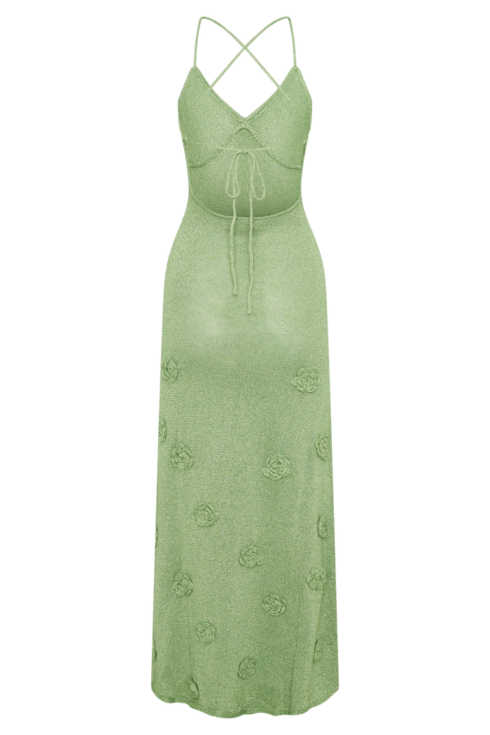 Suki Metallic Knit Maxi Dress - 9