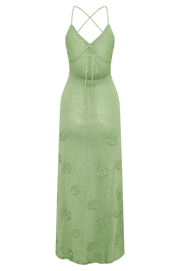 Suki Metallic Knit Maxi Dress - 9