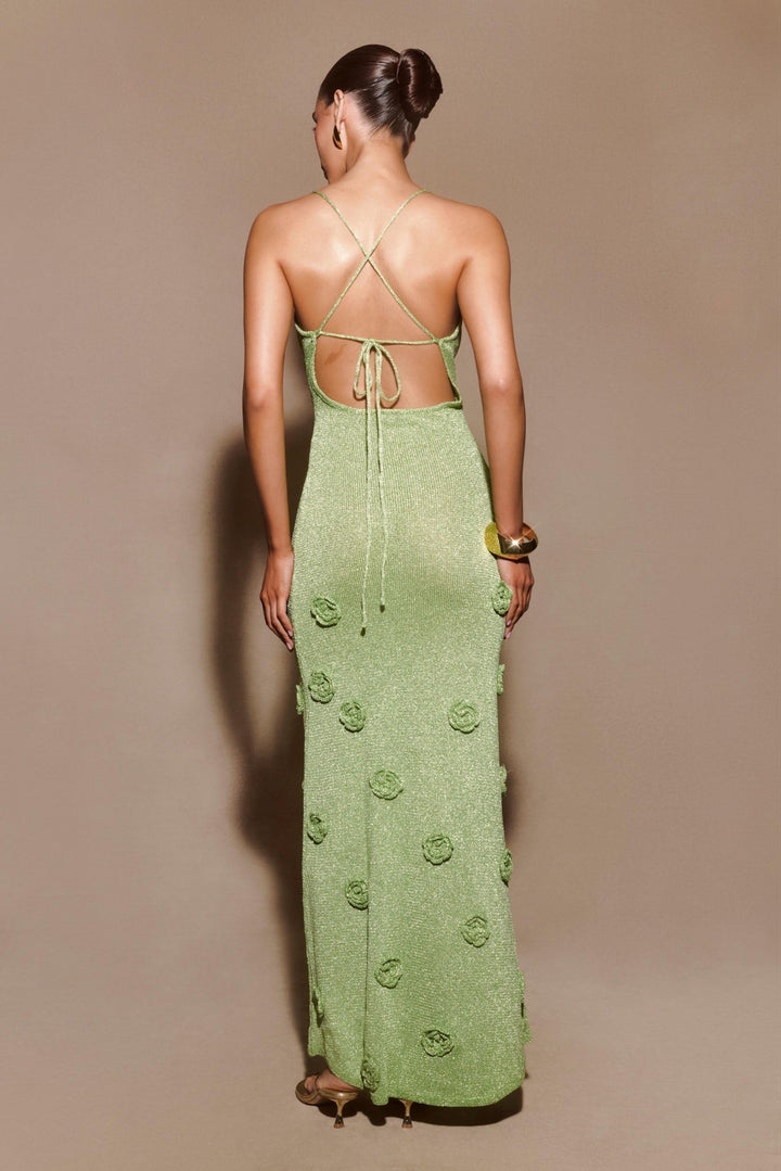 Suki Metallic Knit Maxi Dress - 7